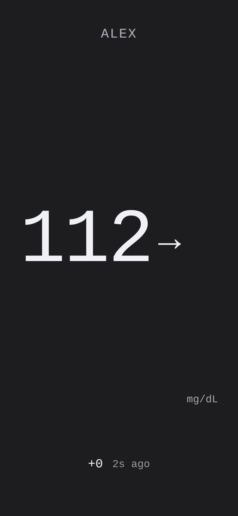 Clock View (mock data)